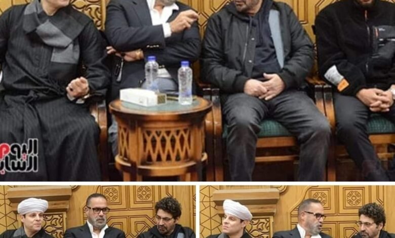 الفنان الكبير حميد الشاعري فى عزاء الموسيقار محمد رحيم 1 468447577 559914096623679 6202534972454727227 n 1
