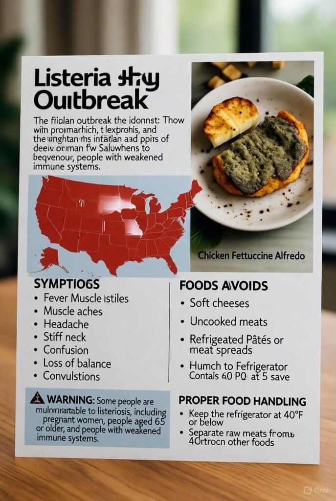 مرض اللستريا القاتل: تفشي خطير يجتاح 18 ولاية أمريكية 2 Grok image xne5ipc469907053595874173