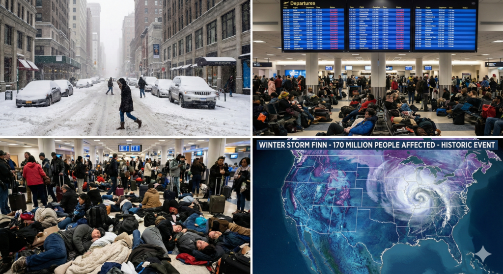 عندما تتجمد الحياة: عاصفة &Quot;فيرن&Quot; التاريخية تشل حركة نصف أمريكا 2 17694036174223288295448447394656