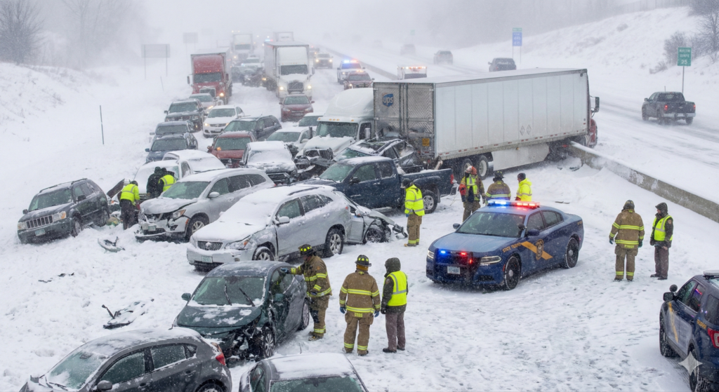 عندما تتجمد الحياة: عاصفة &Quot;فيرن&Quot; التاريخية تشل حركة نصف أمريكا 3 1769403864605819261276646638770