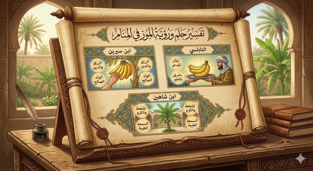 تفسير حلم ورؤية الموز في المنام لابن سيرين والنابلسي وابن شاهين 2 17730093318884536449813752580416