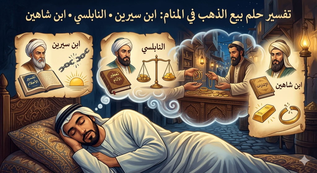 تفسير حلم ورؤية بيع الذهب في المنام لابن سيرين والنابلسي وابن شاهين 2 17735775986082590913557345222592