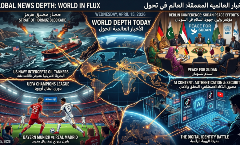 الاربعاء ١٥ ابريل اهم اخبار العالم اليوم 1 1776253094419